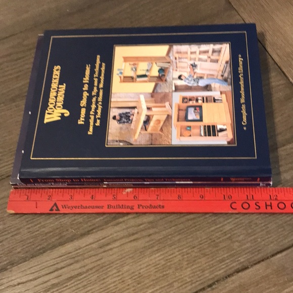 Woodworking books projects bedroom table chairs furniture crafting wood 3 books - Picture 15 of 16